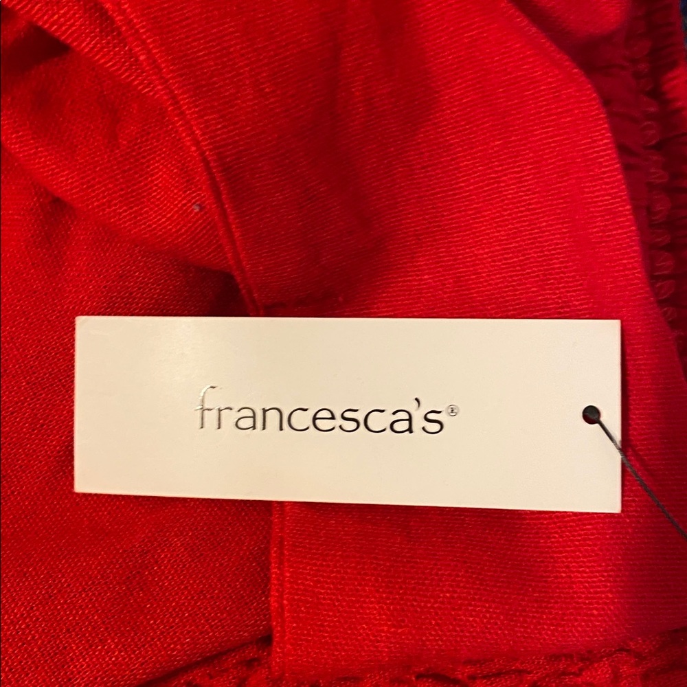 NWT Miami for Francesca’s dress, balloon sleeves, bow - Picture 8 of 10